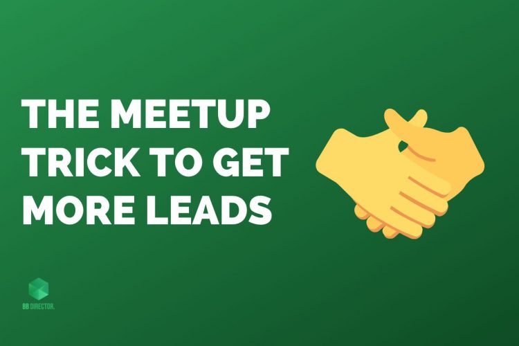 meetup trick to get leads
